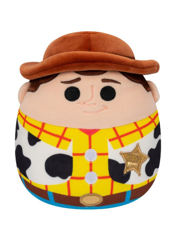 Squishmallows 7-inch Disney Woody Toy, Multicolour