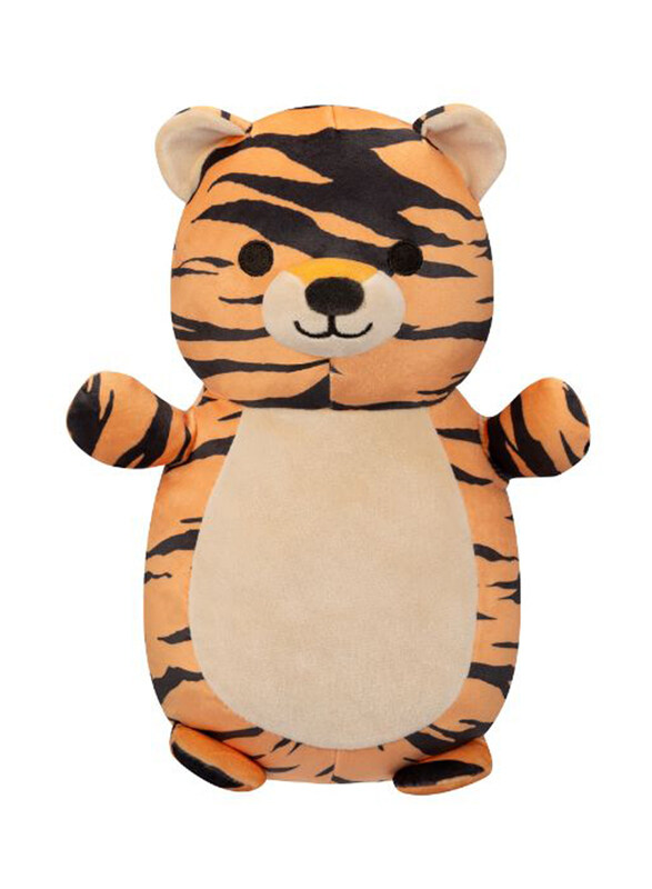 

Squishmallows 10-inch Tina Tiger Hugmee Toy, Orange