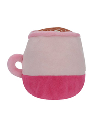 Squishmallows 14-inch Emery Latte Toy, Pink