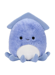 Squishmallows 12-inch Stacy Periwinkle Squid Fuzzamallow Toy, Blue