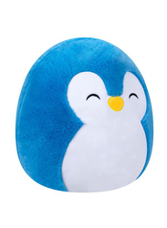 Squishmallows 12-inch Puff Penguin Fuzzamallow Toy, Blue