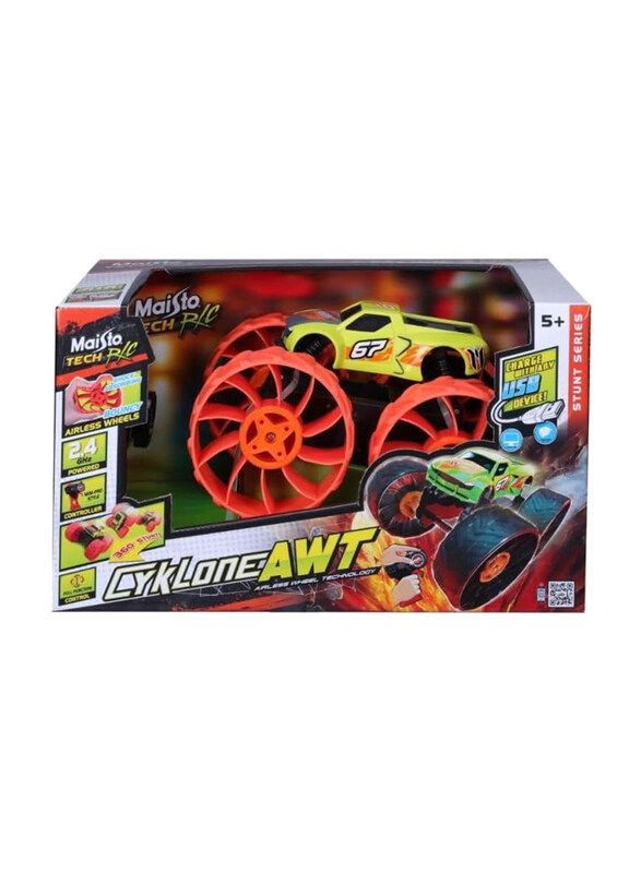 

Maisto 1:8 Scale 2.4Ghz Cyclone Awt Off-road Remote Control Truck, Ages 5+