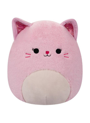 Squishmallows 12-inch Celenia Cat Fuzzamallow Toy, Pink