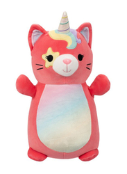 Squishmallows 14-inch Sienna Starry Eyed Caticorn Hugmee Large Plush Toy, Pink