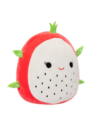 Squishmallows 2-Piece 5-inch Delita Dragon fruit & Baiden Dragon Flipamallows Toy Set, Red/White