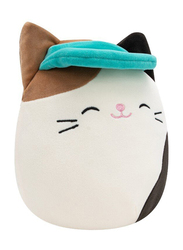 Squishmallows 7.5-inch Cam The Cat with Hat Toy, Multicolour