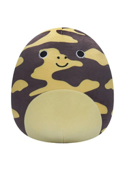 Squishmallows 7.5-inch Forest Salamander Toy, Black/Yellow