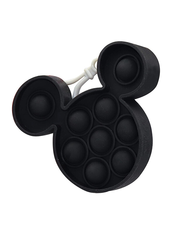 

Generic Mickey Disney Fidget Popup Keychain, Black