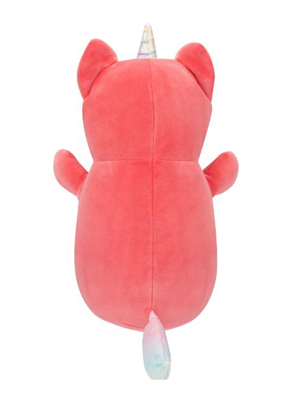 Squishmallows 10-inch Sienna Starry Eyed Caticorn Hugmee Toy, Pink