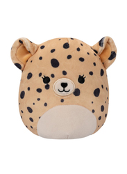 Squishmallows 5-inch Little Plush Flipamallows Lexie & Elton Cheetah with Monkey, Brown/Orange