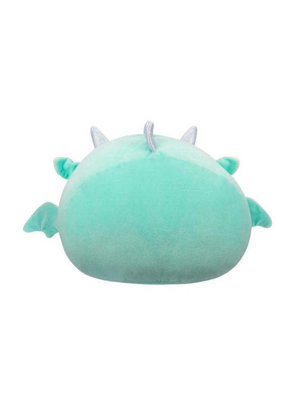 Squishmallows 12-inch Medium Plush Stackables Miles Dragon, Teal