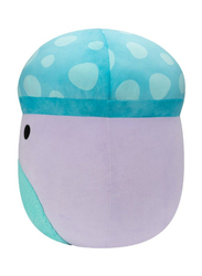 Squishmallows 16-inch Pyle Mushroom with Fuzzy Belly Toy, Purple/Blue