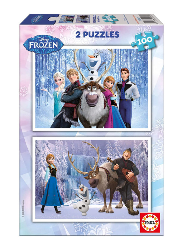 

Educa Frozen Puzzle, 2 x 100 Pieces, Multicolour