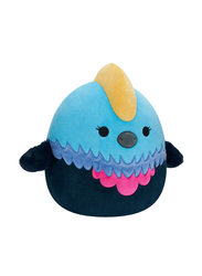 Squishmallows 12-inch Melrose Cassowary, Multicolour