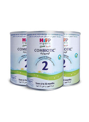 Hipp Organic 2 Combiotic Follow On Milk, 6 Months, 3 x 800g
