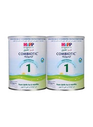 Hipp Organic 1 Combiotic Infant Milk, 0-6 Months, 2 x 800g