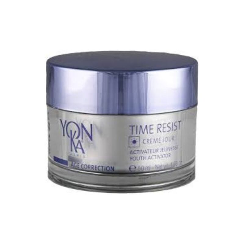 Yonka Paris Age Correction Time Resist Cream Jour Youth Activator Wrinkle Filler Plant-based Stem cells with Hyaluronic Acid