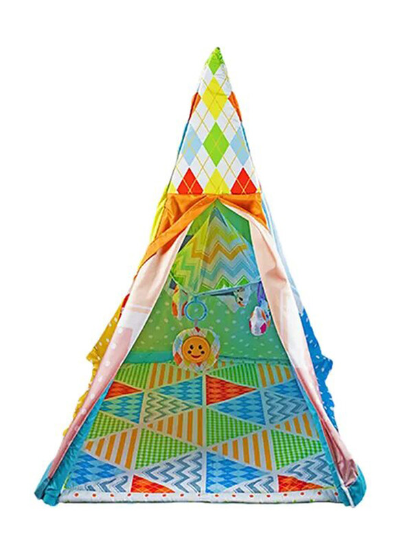 

Pikkaboo Infant to Toddler Play Gym & Teepee, Multicolour