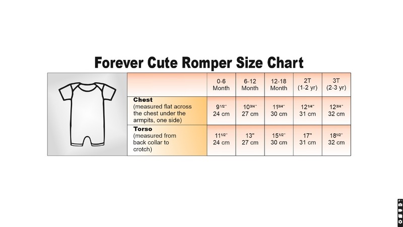 Forever Cute Romper (3-6m,White)