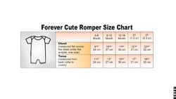 Forever Cute Romper (3-6m,White)