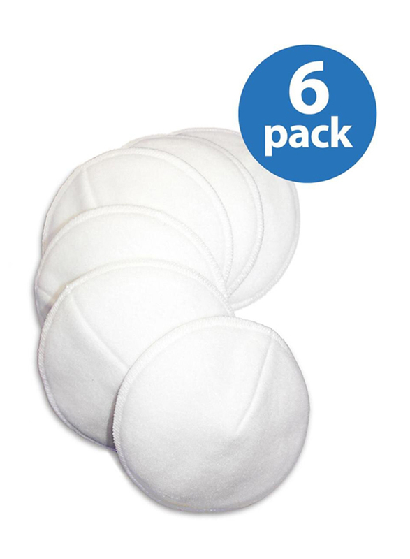 Pikkaboo Breast Pads + Laundry Bag & Storage Bag, 6 Pieces, Multicolour