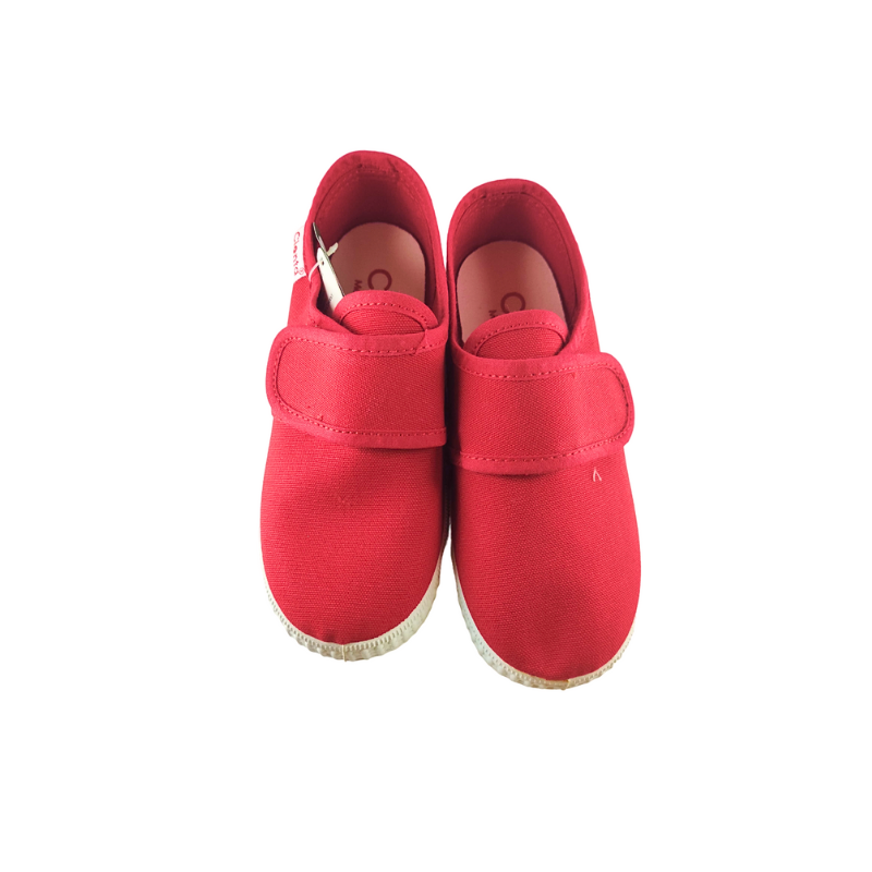 

Pikkaboo-Ceinta Rojo Pull Tab Kids Shoes - C30
