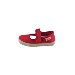 Pikkaboo-Ceinta Rojo Loop & Strap Kids Shoes - C25