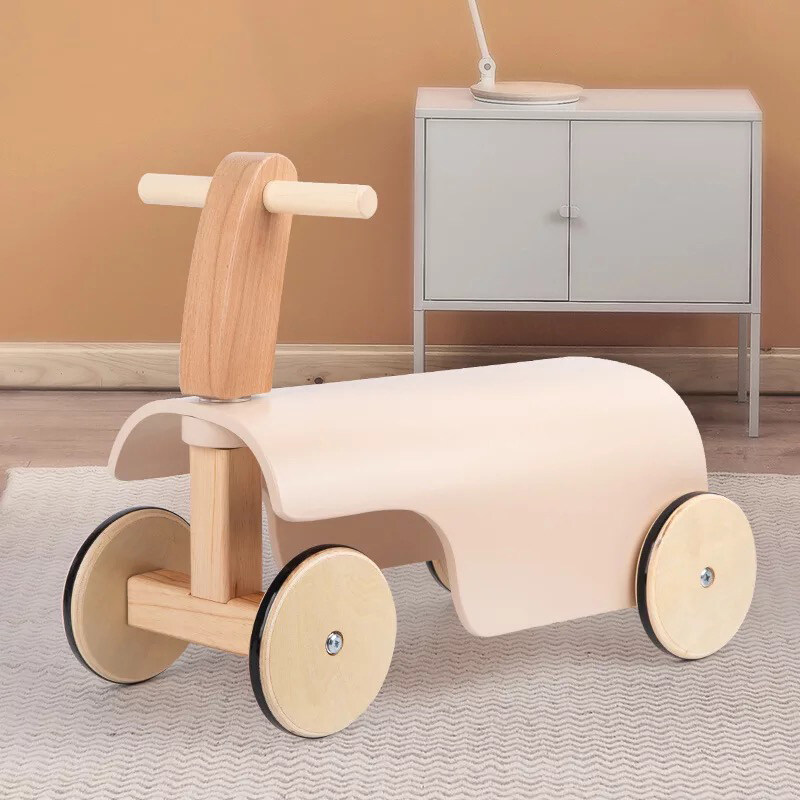 Woody Buddy Ride-on Balance Car, Light Pink