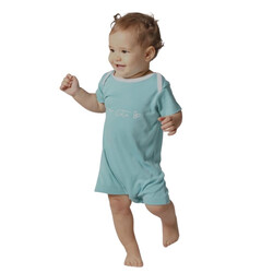 Forever Cute Romper (3-6m,Mint)