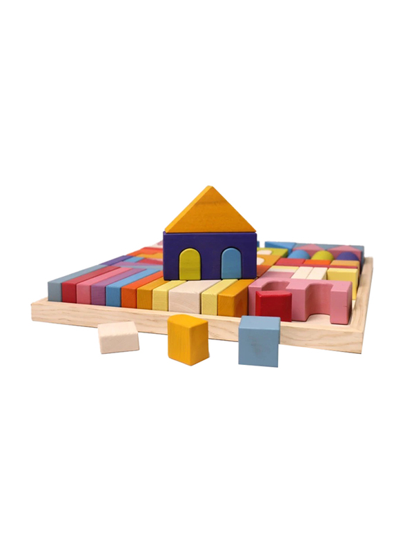 Woody Buddy Basic Building Set, Multicolour