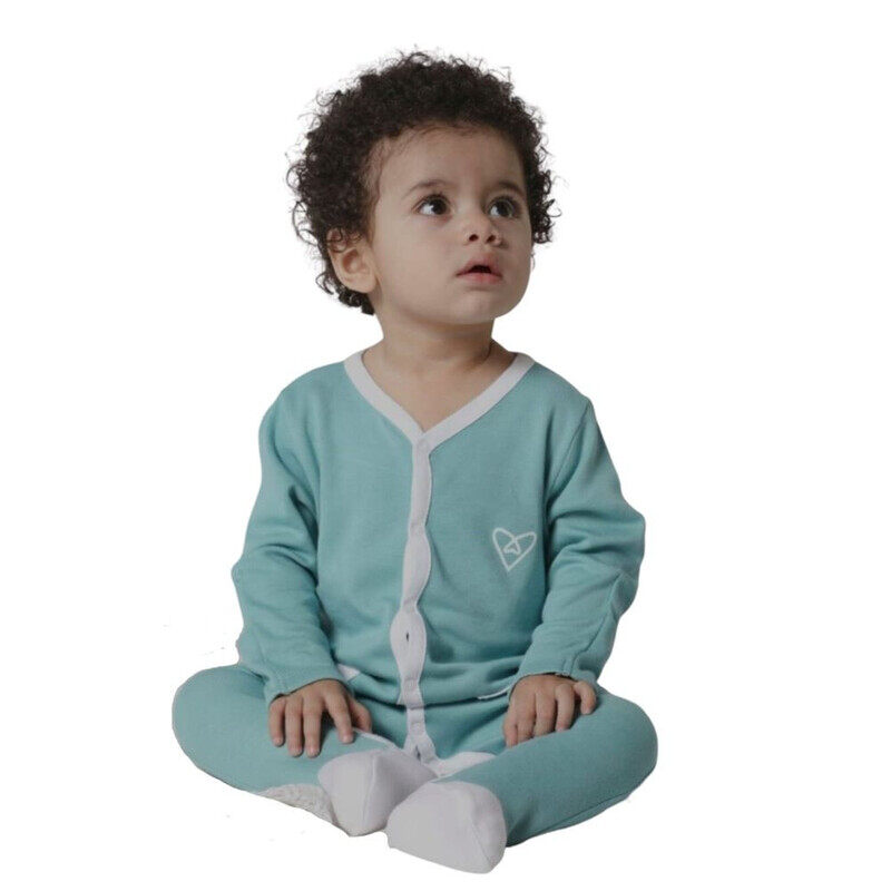 Forever Cute Sleeping Suit (3-6m,Mint)