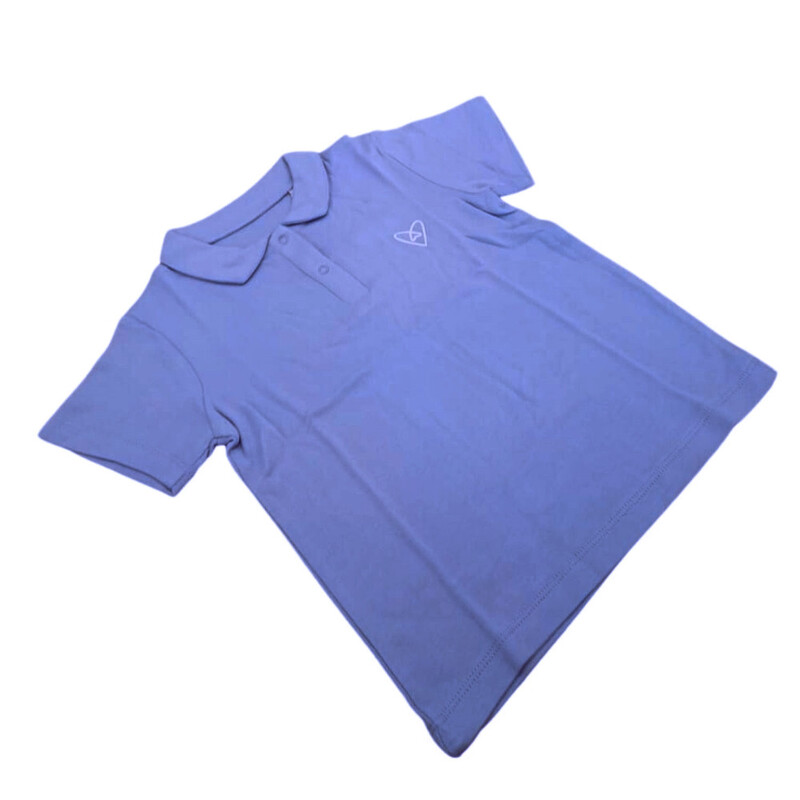 Forever Cute Polo T-shirt (2-3yrs,Blue)