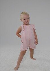 Forever Cute Mini Jumpsuit (18-24m,Pink)