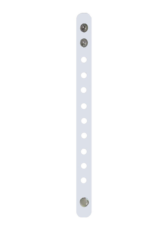 

Pikkaboo Rubber Wristband for Kids, White