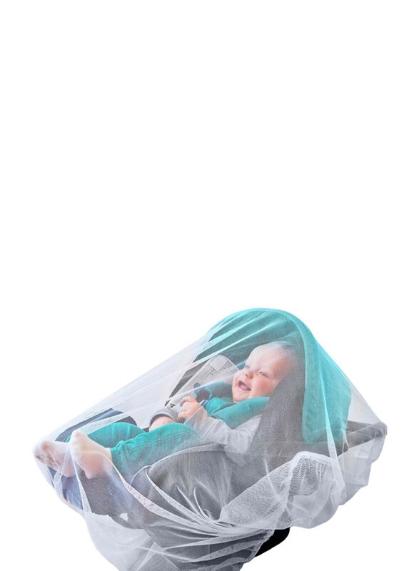 Pikkaboo Universal Mosquito Net for Stroller, White