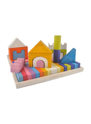 Woody Buddy Basic Building Set, Multicolour