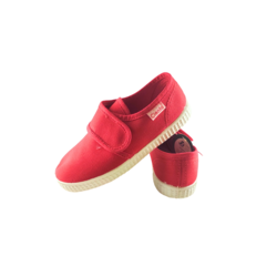 Pikkaboo-Ceinta Rojo Pull Tab Kids Shoes - C24