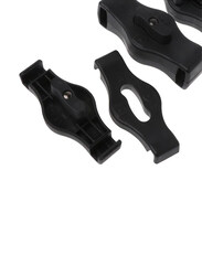 Pikkaboo Stroller Connectors, 3 Pieces, Black