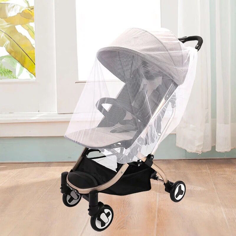 Pikkaboo Universal Mosquito Net for Stroller, White