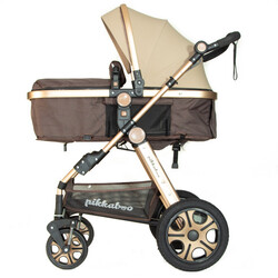 Pikkaboo - 4in1 Luxury Stroller Travel System - Beige