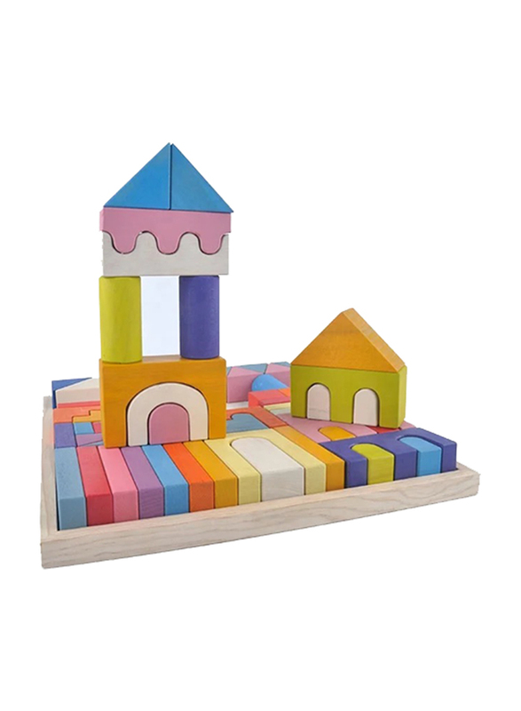 Woody Buddy Basic Building Set, Multicolour