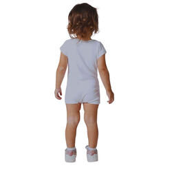 Forever Cute Romper (3-6m,White)