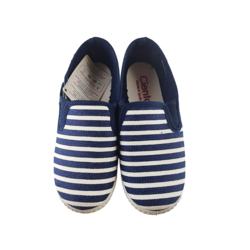 Pikkaboo-Ceinta Marino Stripped Slip-on Kids Shoes - C32