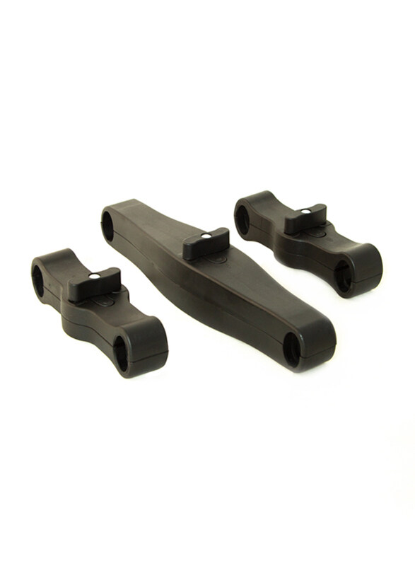 Pikkaboo Stroller Connectors, 3 Pieces, Black