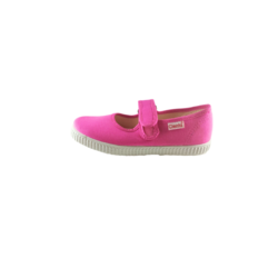 Pikkaboo-Ceinta Mercedes Fuchsia Loop & Strap Kids Comfort Shoes-C23