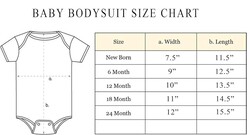 Forever Cute Body Suit (6-12m,White)