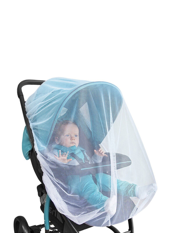 Pikkaboo Universal Mosquito Net for Stroller, White