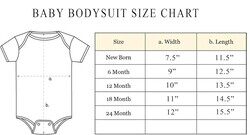 Forever Cute Body Suit (6-12m,Grey)