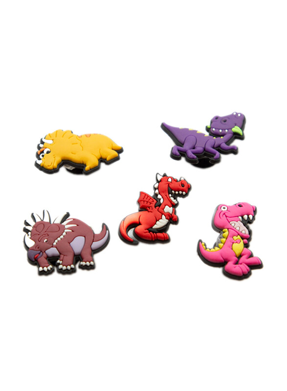 

Pikkaboo Dino Crocs Charms, Ages 2+, Multicolour