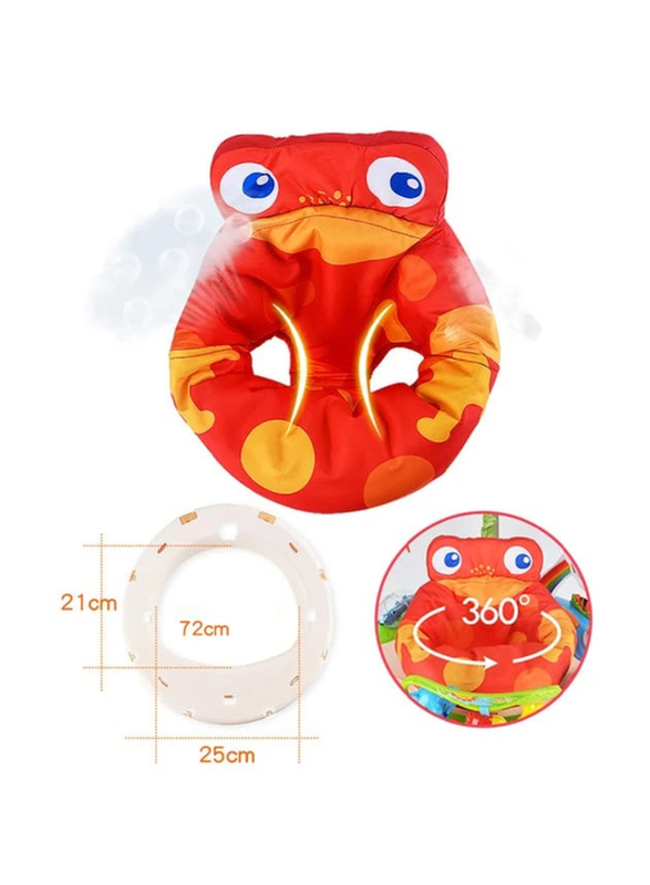 Pikkaboo Musical Frog Baby Jumperoo, Multicolour